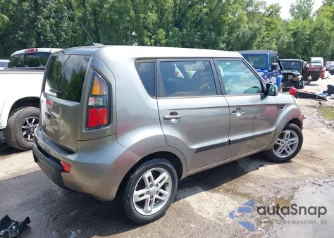 2011 Kia Soul + из США, поврежденный, VIN KNDJT2A27B7209172